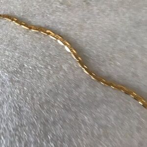 Gold Twisted Chain Necklace